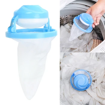 

NICEYARD Mesh Pouch Laundry Filter Bag Cleaning Clothes Ball Floating Lint Catcher Random Color Washing Machine Hair Remover