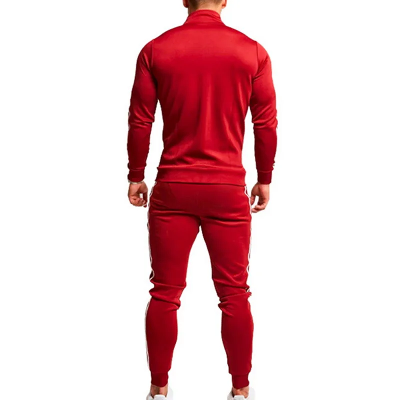 WENYUJH 2019 Autumn New Men's Hoodie Pants 2 / Set Of Sweatshirts Sports Pants Men's Gym Fitness Shirt Pants Jogging Sportswear