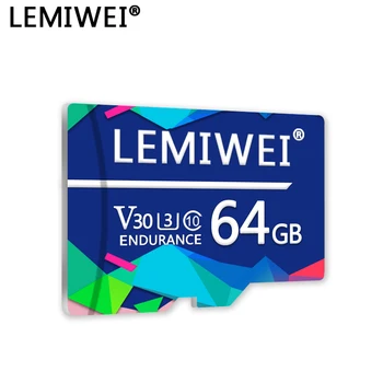 

Lemiwei Memory Card 16GB 32GB Class 10 High Speed V30 U3 TF Flash Card 64GB 128GB TF card For Smartphone PC