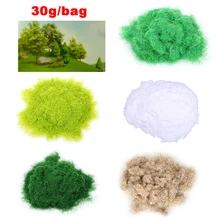Artificial Grass Powder Sandbox Powder DIY Accessories Micro Landscape 30g/Bag 5 Color Beautiful Simulation Grass Powder