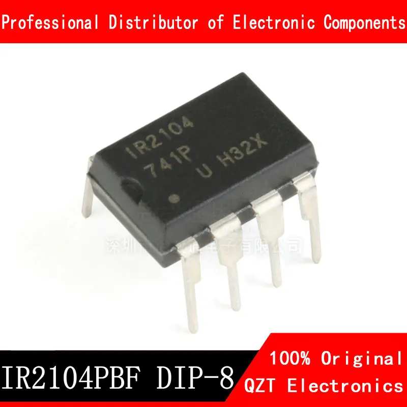 10pcs/lot IR2104PBF DIP8 IR2104 DIP DIP-8 new original In Stock 50pcs lots pic12f675 i p 12f675 dip8 new original ic in stock