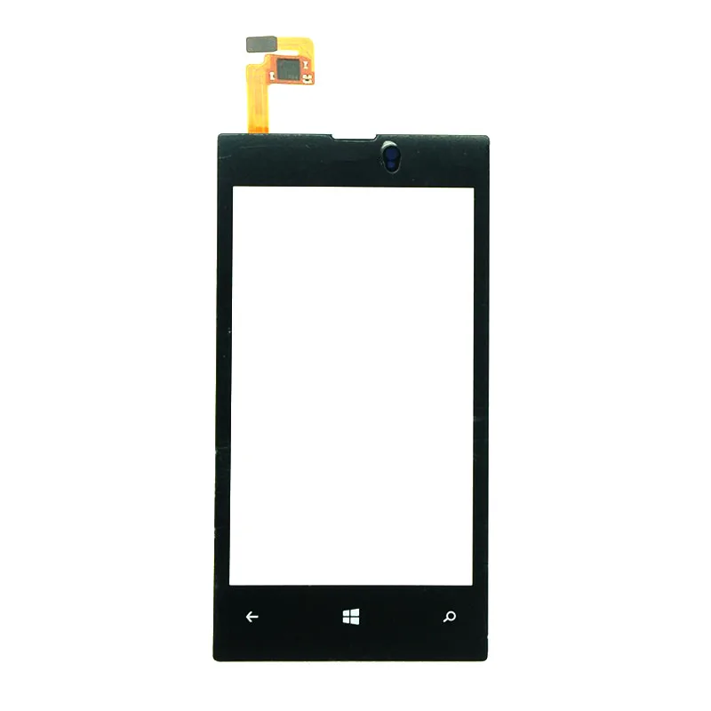 Per Nokia Lumia 520 525 N520 Touch Screen Digitizer Touchscreen Parti Di Ricambio Del Pannello Dell'Obiettivo Anteriore In Vetro