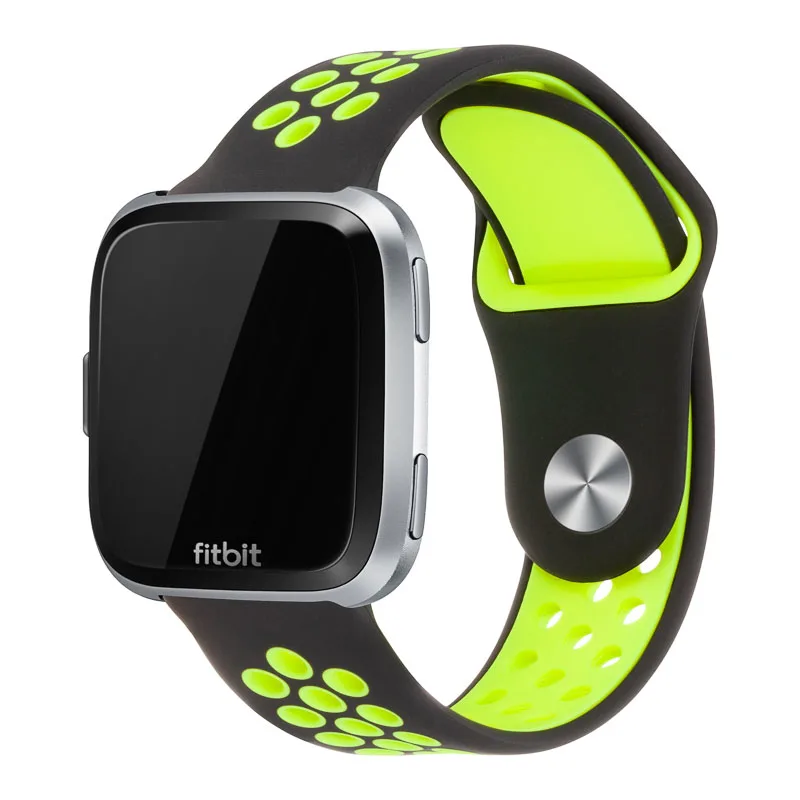 22 мм для ремешка часов для Fitbit Versa дышащая замена быстро легко подходят ремешок полосы 61011