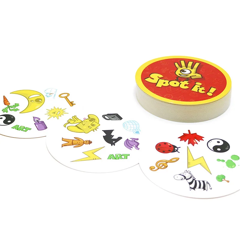 Spot Board Games Mini 70mm Enjoy It for Kids Family Party Fun Most Classic Dobble It Cards Game Spot Board Games Mini 70mm Enjoy It for Kids Family Party Fun Most Classic Dobble It Cards Game