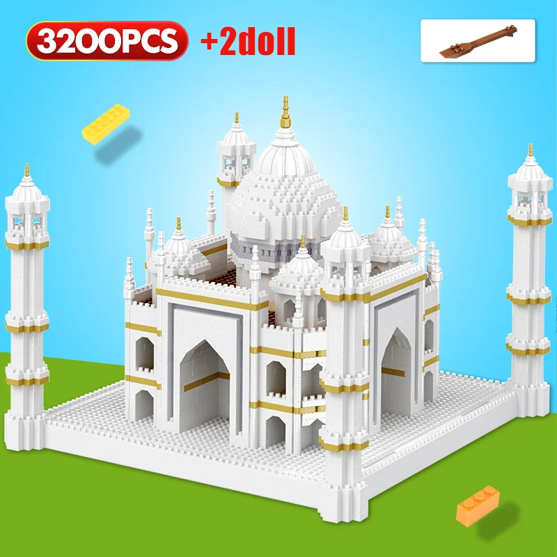 

LOZ Mini Famous Architecture Bricks White House Big Ben House of Parliament Chinese Architecture Building Blocks Toys for Kids