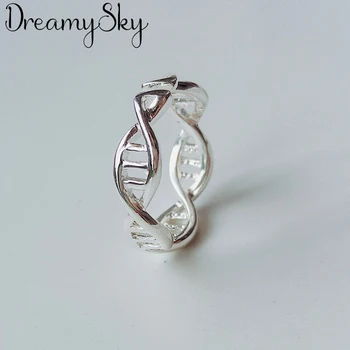 

DreamySky Boho Style Silver Color Geometric Rings For Women Lady Girls Opening Rings Party Gifts Anillos 2019