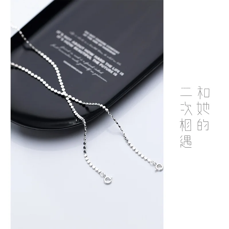925 Sterling Silver Jewelry Round Coin Anklet Bracelet 2mm anklet bracelets silver anklets silver bead bracelet ankle chain