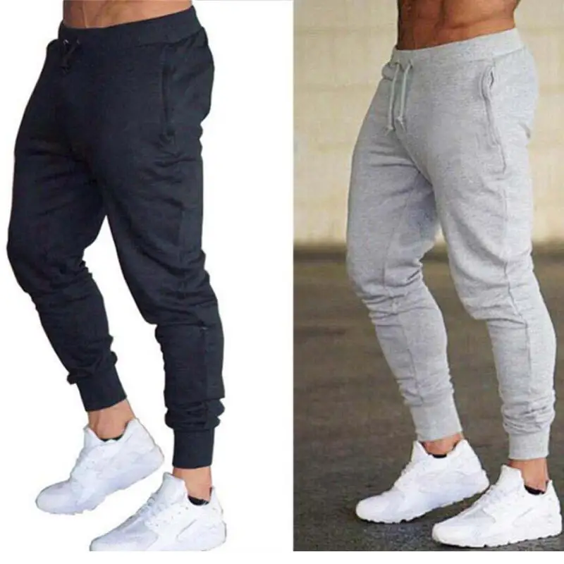 

New Spring Autumn Brand Gyms Men Joggers Sweatpants Men's Joggers Trousers Sporting Clothing The High Quality Bodybuilding Pants