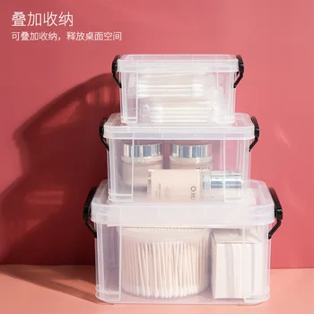 

Mini Sorting Box for Collection Thick Transparent Plastic Storage Box Small Toy Building Blocks Compartmental Storage Box
