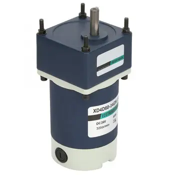

24V 60W High Torsion Adjustable Speed Metal Gear Permanent Magnet DC Geared Motor Multiple speed reducer motor