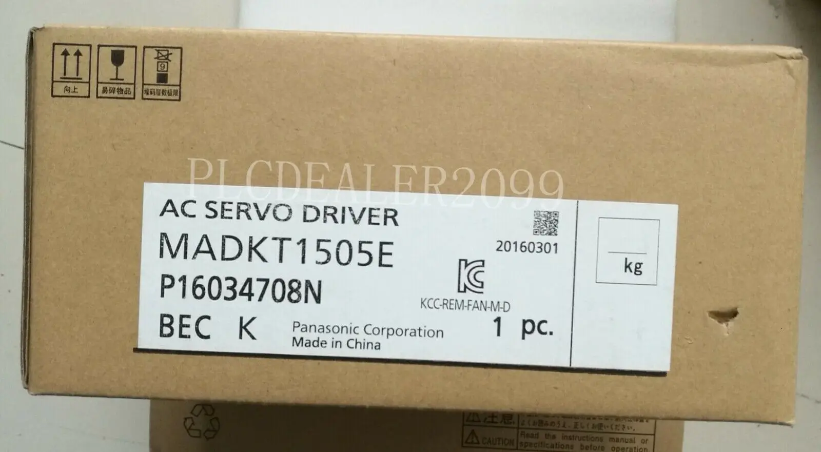 Абсолютно Panasonic MADKT1505E AC сервопривод MADKT1505E