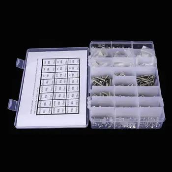 

1105PCS M3 M4 M5 Stainless Steel Countersunk Head Hex Socket Screw Nut Washer Kit Screw Set
