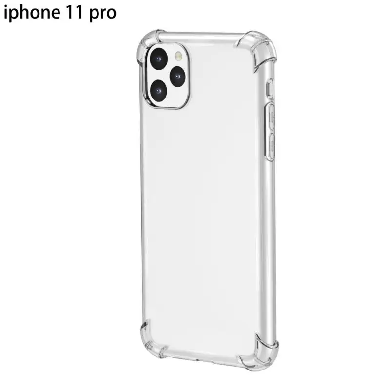 Противоударный ТПУ чехол для телефона для iPhone 11 11Pro Max чехол Transp карта памяти