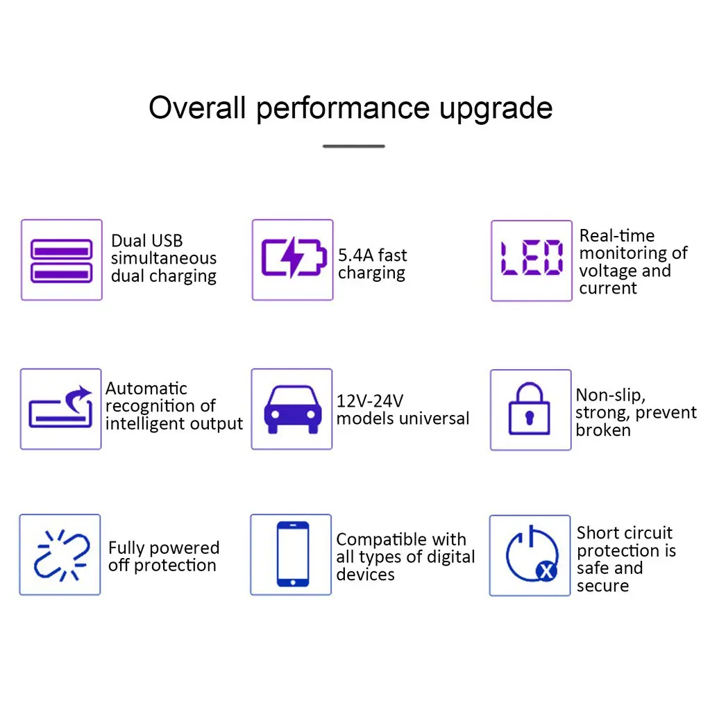Двойной Переходник USB для зарядки в машине 3.1A цифровой светодиодный дисплей напряжения/тока Автомобильное металлическое зарядное устройство для смартфона/планшета