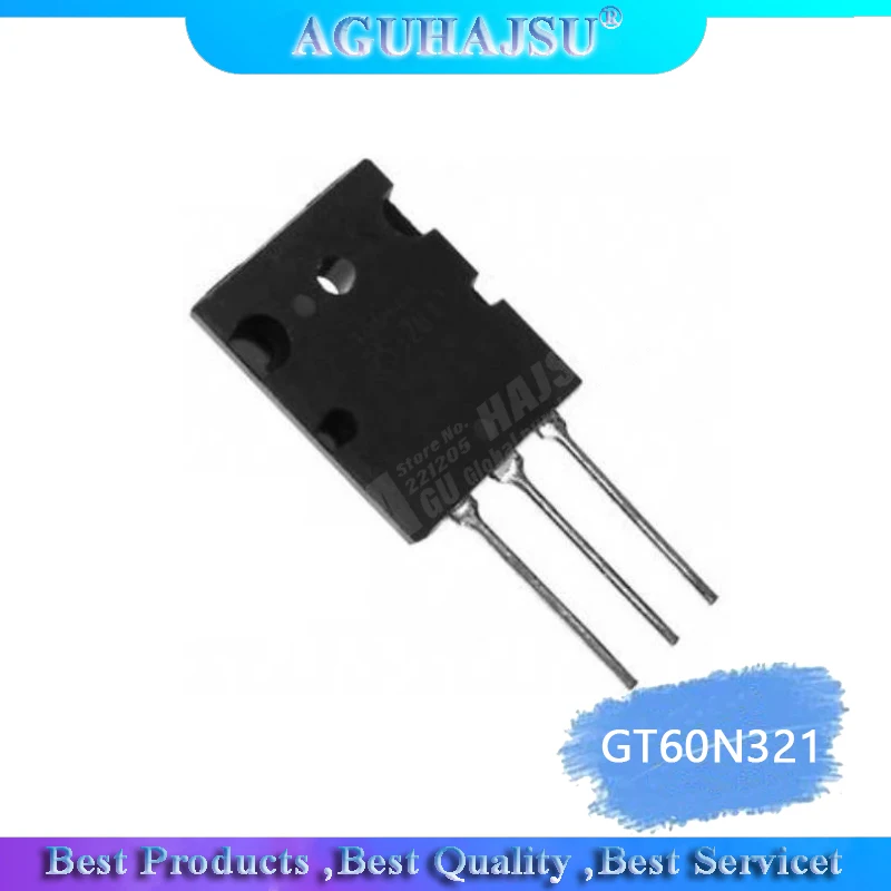 2 шт./лот GT60N321 IGBT 1000V 60A 170W TO3P IC лучшее качество в наличии | Электронные компоненты и