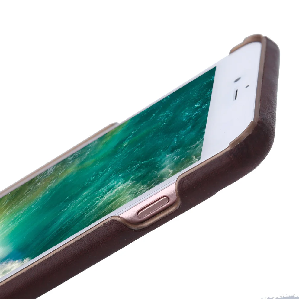 Известный Бренд роскошные чехлы для телефонов Apple iPhone 7/Plus/8 Plus Пьер кардин Кристалл из натуральной кожи чехол задняя крышка
