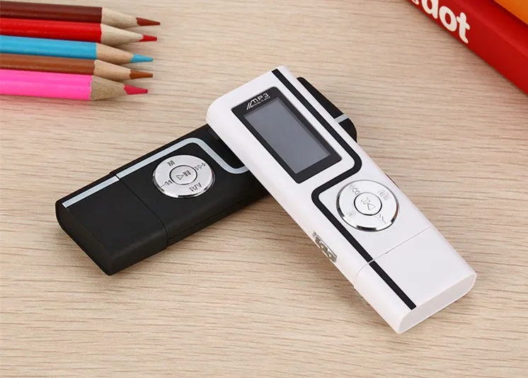 Мини клип MP3 музыкальный медиаплеер с слотом для карт MP3+ USB кабель с fm-радио