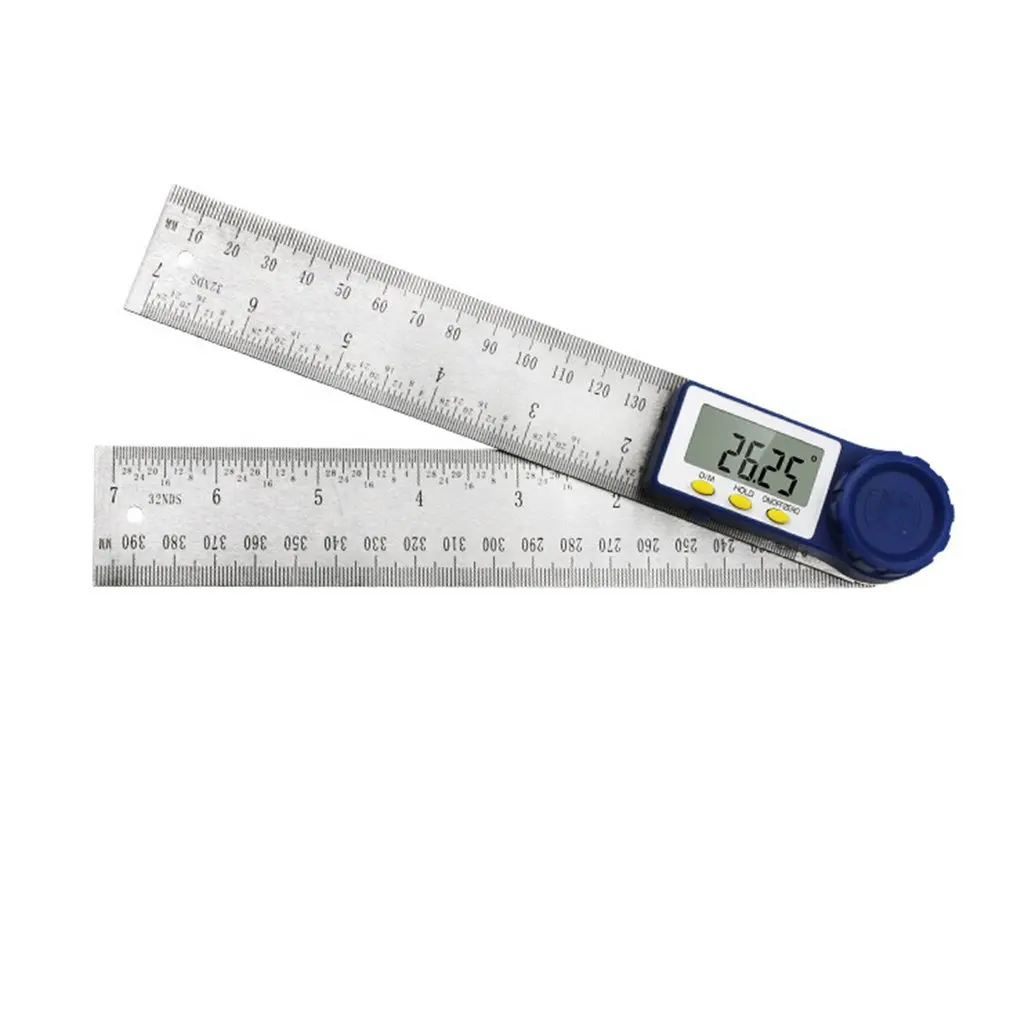 0-150mm Digital Protractor Stainless Steel Inclinometer Goniometer Electronic Angle Gauge Ruler Level Measuring Tool
