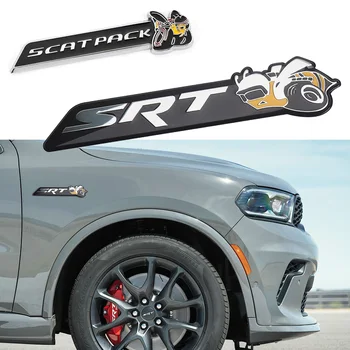 

Super Bee SRT SCAT PACK 6.4L Logo Emblem Sticker Metal For Dodge Charger Challenger Avenger Magnum Durango Dart RAM Car Styling