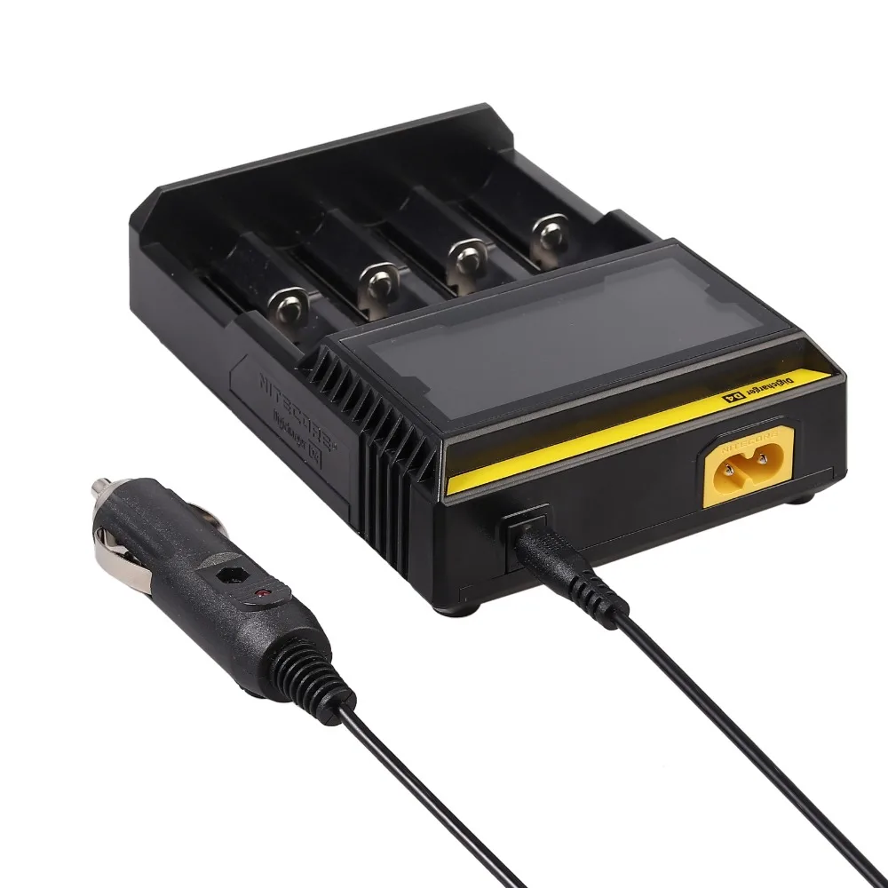 LiNKFOR для Nitecore D4 EU зарядное устройство модель Универсальное зарядное устройство для аккумуляторов ЖК-панель дисплей для аккумуляторов Зарядное устройство
