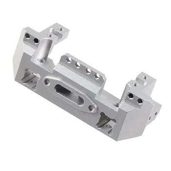 

Easy Install DIY 1:10 RC Crawler Multifunctional Winch Bracket Set Front Upgrade Steering Gear Servo Professional For TRX4