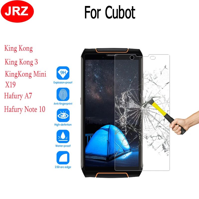 Закаленное стекло 9H для Cubot Hafury A7 Note 10 King Kong 3 KingKong Mini X19 защитная пленка экрана
