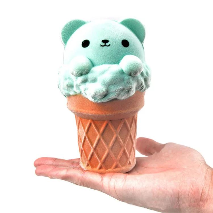 15 см Мини имитация мороженого Squishies игрушки из мягкой искусственной кожи анти стресс медленно поднимающийся сжимаются игрушки подарок для детей и украшения