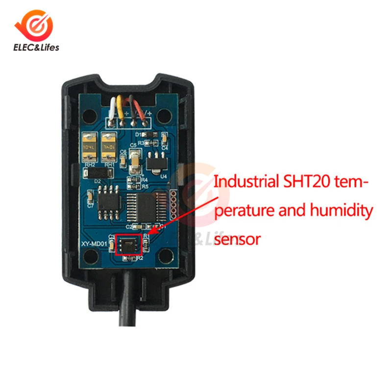 SHT20 датчик температуры и влажности промышленного класса высокоточный датчик температуры влажности Датчик влажности Modbus RS485