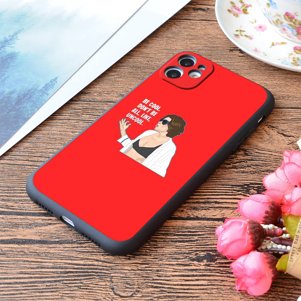 

For iPhone Don't Panic Print Soft Matt Apple iPhone Case