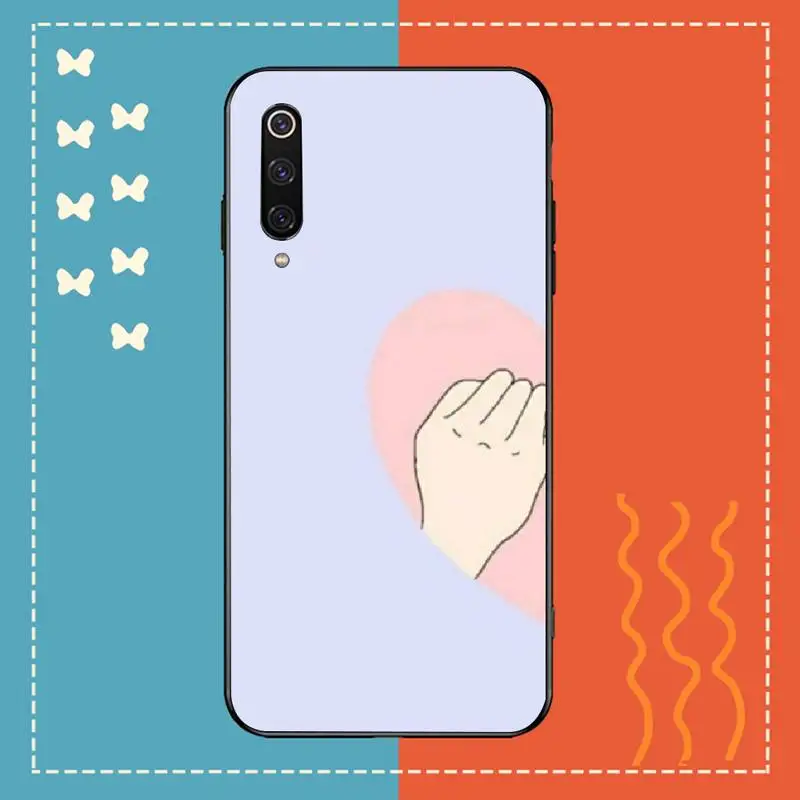 PENGHUWAN Lovers Best Friends Couple Cover Phone Case cover Shell for Redmi Note 8 8A 7 6 6A 5 5A 4 4X 4A Go Pro Plus Prime xiaomi leather case