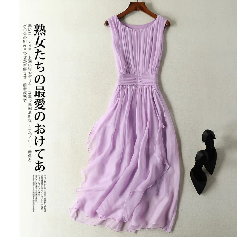 Zomerjurk Vrouwen 100% Echte Zijde Lange Jurken Mouwloze Wit Roze Dresse Feestjurk Vestidos Verano 2012 Kleding 9925 Zomerjurk Vrouwen 100% Echte Zijde Lange Jurken Mouwloze Wit Roze Dresse Feestjurk Vestidos Verano 2012 Kleding 9925