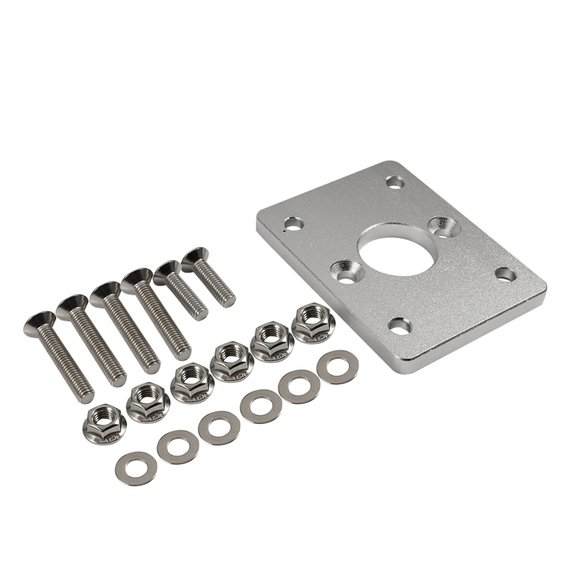 1 комплект серебряный металлический бустер Delete Plate Kit заготовка тормозной усилитель Delete Plate, подходит для Honda Acura Civic