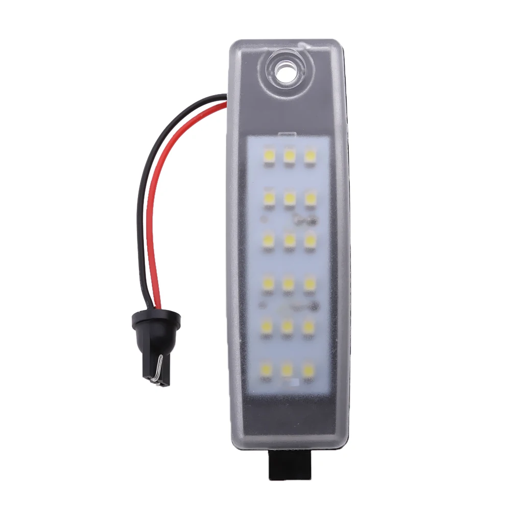 2 Pieces LED Number License Plate Light Lamp for Toyota Hiace Rav4 Vanguard