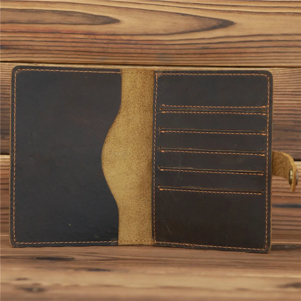 Real Leather Russia Passport Cover Genuine Leather Engraved Covers for Passport Full Grain Leather Passport Gift for Him 1047