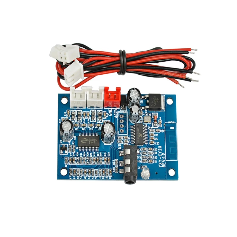 

BEST15Wx2 Bluetooth 4.2 Amplifier Audio Board Stereo Two Channel Amplificador AUX Wireless Bluetooth Receiving