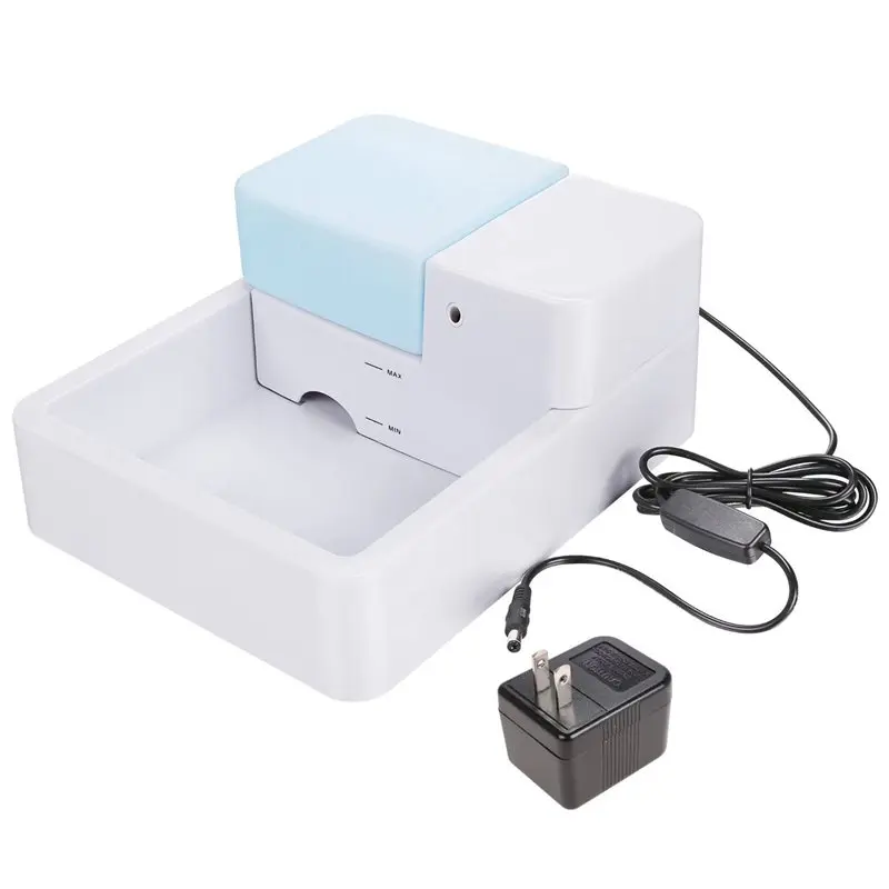 

Pet Water Fountain, Dog Cat Automatic Electric Drinking Bowl With Led Light US Plug