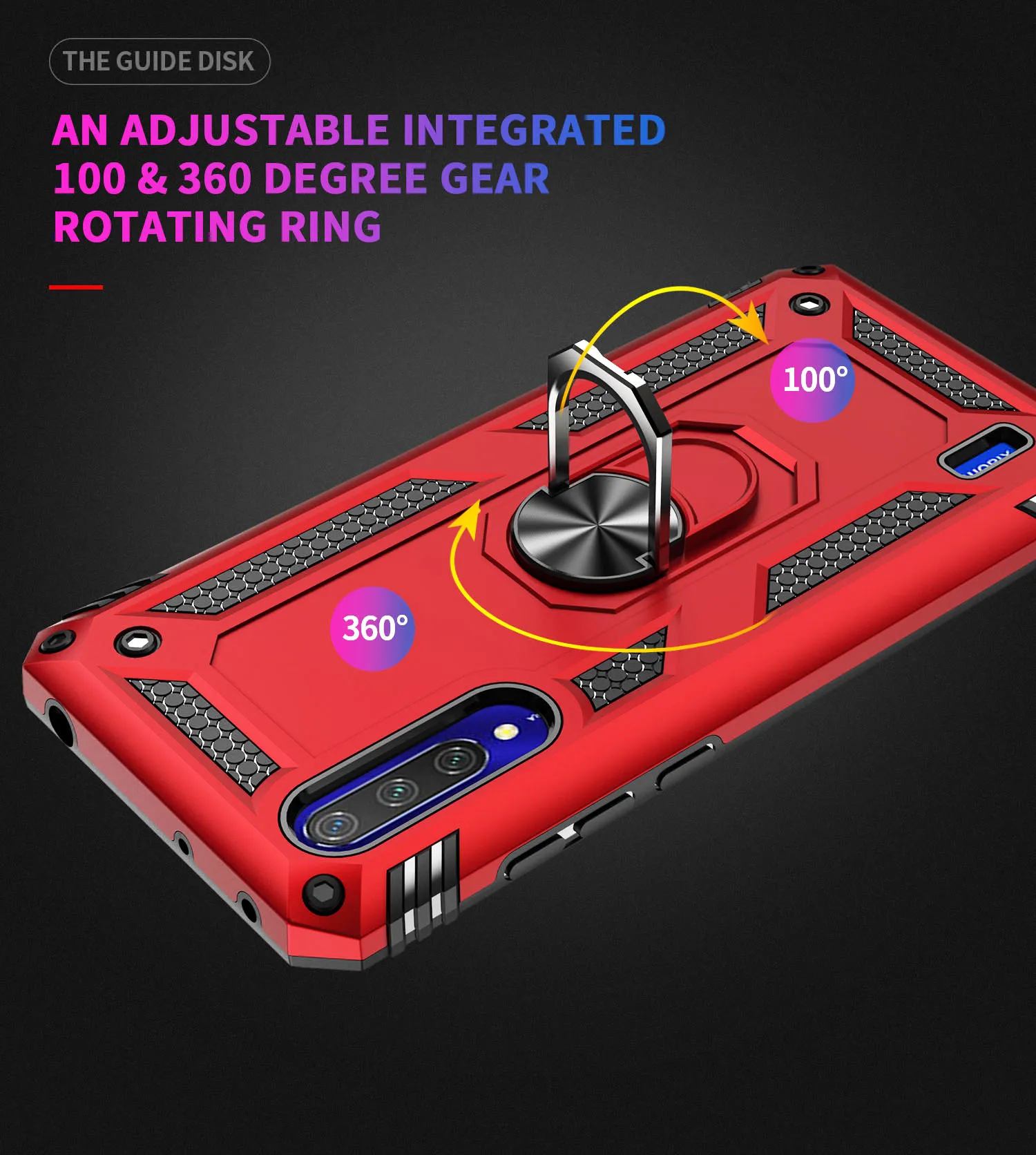 Для Red mi Note 8 Pro Чехол-броня бампер магнитный автомобильный чехол-кольцо для Xiao mi Red mi Note 7 8 K20 Pro 7A 8A mi 9 A3 Lite 9T CC9E чехол