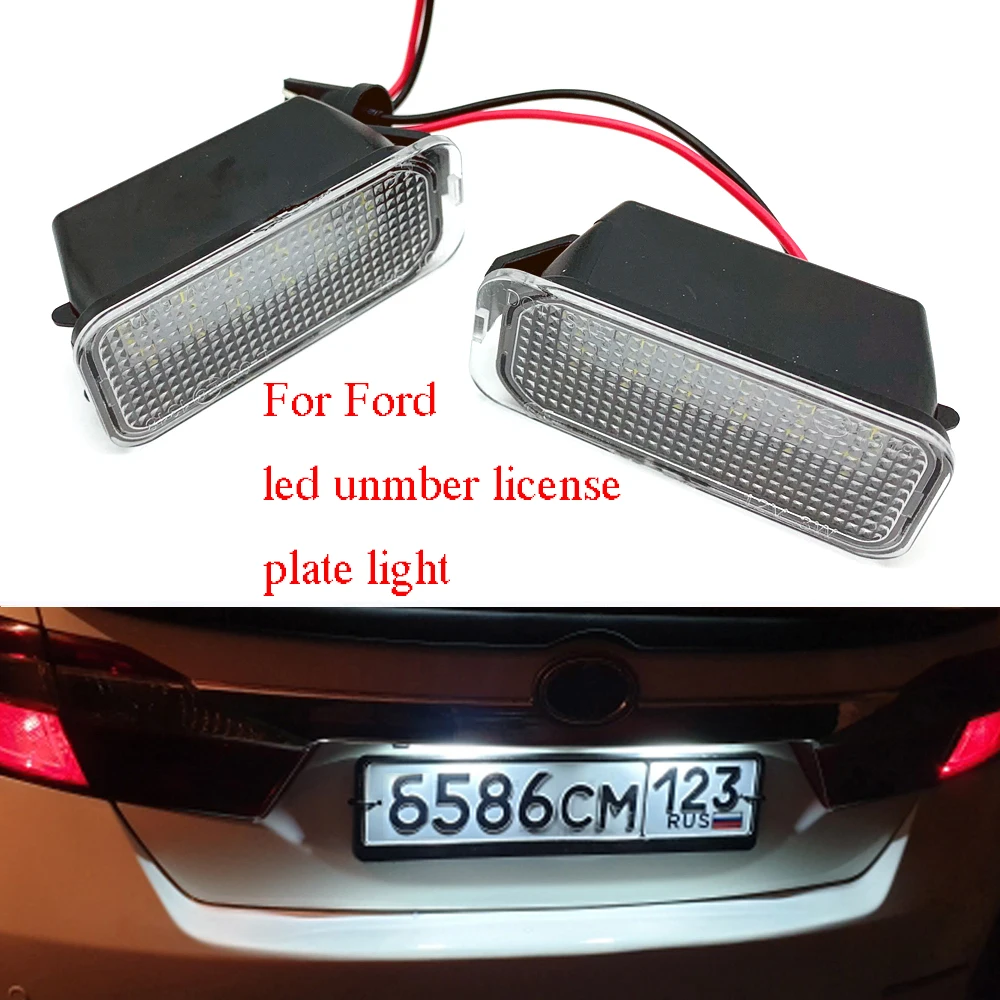Подсветка номерного знака для Jaguar XJ XF Ford Transit Fiesta Focus S MAX Mondeo Kuga Galaxy Ranger