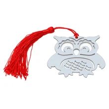 1 шт. мини стильная металлическая Закладка канцелярские товары Серебряный цвет подарок Книга Марка Стиль LX9A