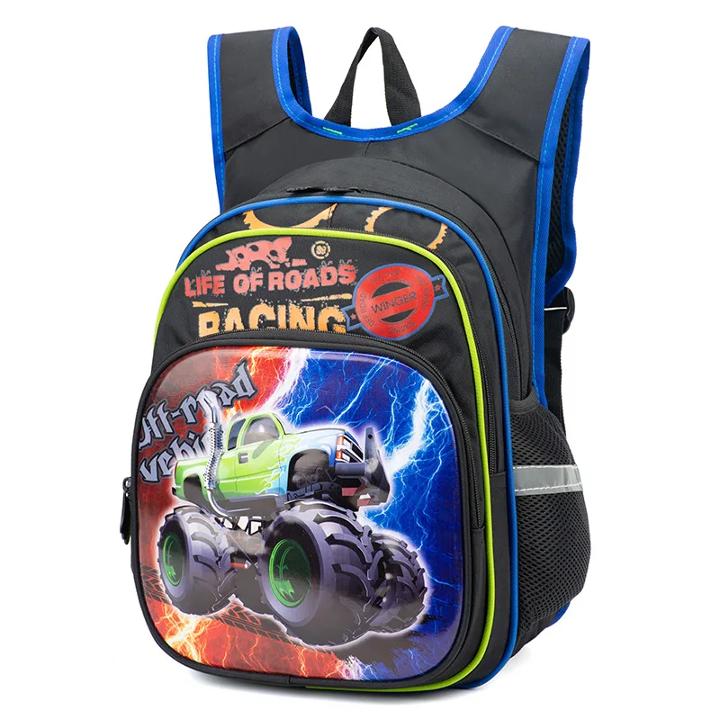 

Cross Border Russia School Bag Cartoon Cute Schoolbag for Elementary School Students 1-3 Grade 6-12-Year-Old Children shoolbag