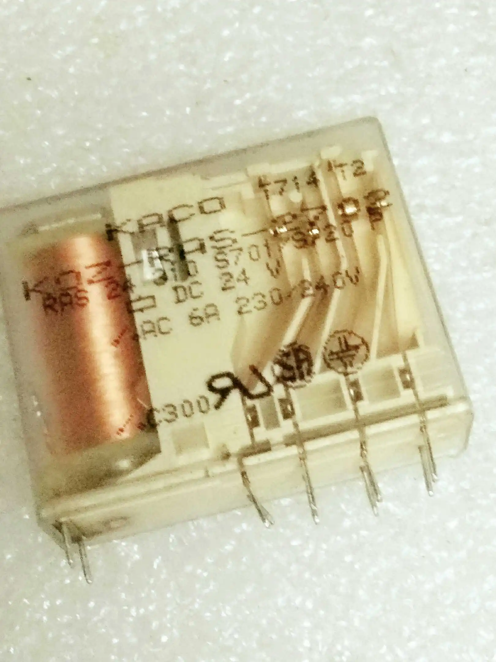 

Free Shipping 10PCS/LOT Germany Safety Relay KOZ-RAS-2702 DC24V