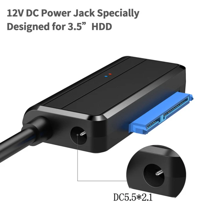 SATA к USB кабель 3,0 2,5/3,5 дюймов HDD SSD жесткий диск конвертер портативный линейный адаптер ING-SHIPPING