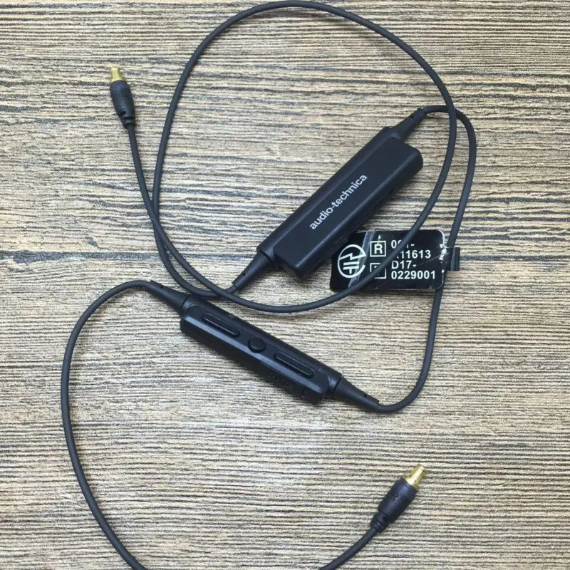  Bluetooth Earphone A2DC Cable for ATH-LS50 LS70 CKS1100 CKR90 CKR100 Headphones Microphone Volume C