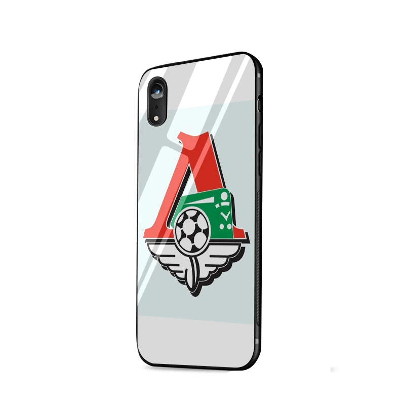 Gerleek стеклянный чехол для телефона, Москвой локомотив для iPhone 5 5S SE 6 6s 7 8 Plus XR X XS Max