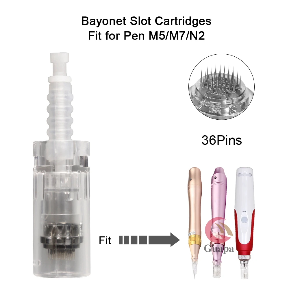 BB крем винт микро игольчатый картридж ротационный 9pin/12pin/36pin/nano замена картриджа для дермы ручка BB крем светящаяся машина