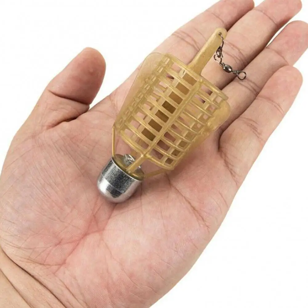Fishing Feeder 20g/30g/40g/50g Carp Fishing Bait Feeder Lure Holder Trap Fishing Cage Basket