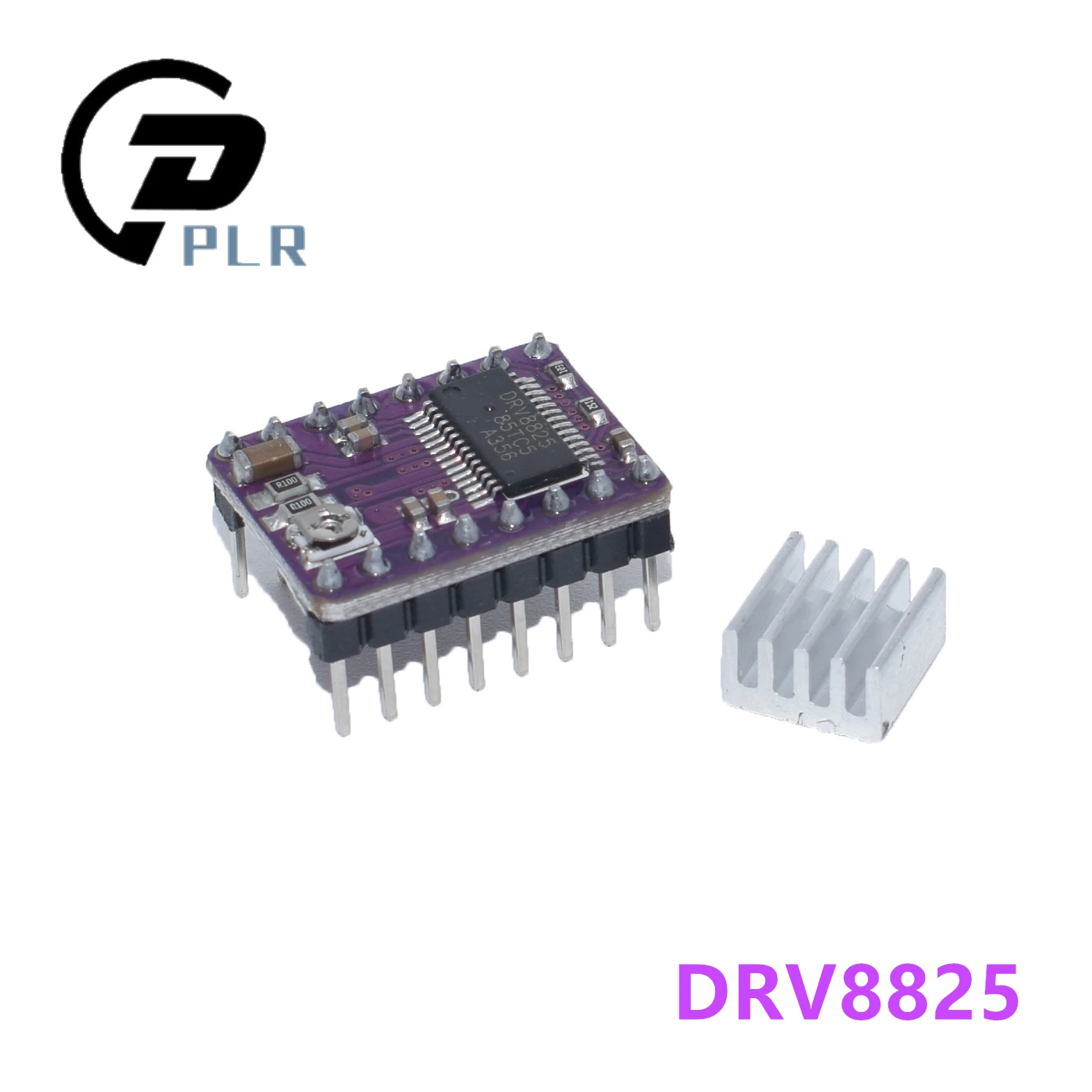 100 шт 3d принтер части Reprap A4988 DRV8825 шаговый двигатель драйвер модуль с радиатором Stepstick DRV8825 совместимый StepStick