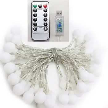 

Christmas Fairy Lights 8 Modes Remote Control Waterproof For Indoor Outdoor Bedroom Party Garden Patio