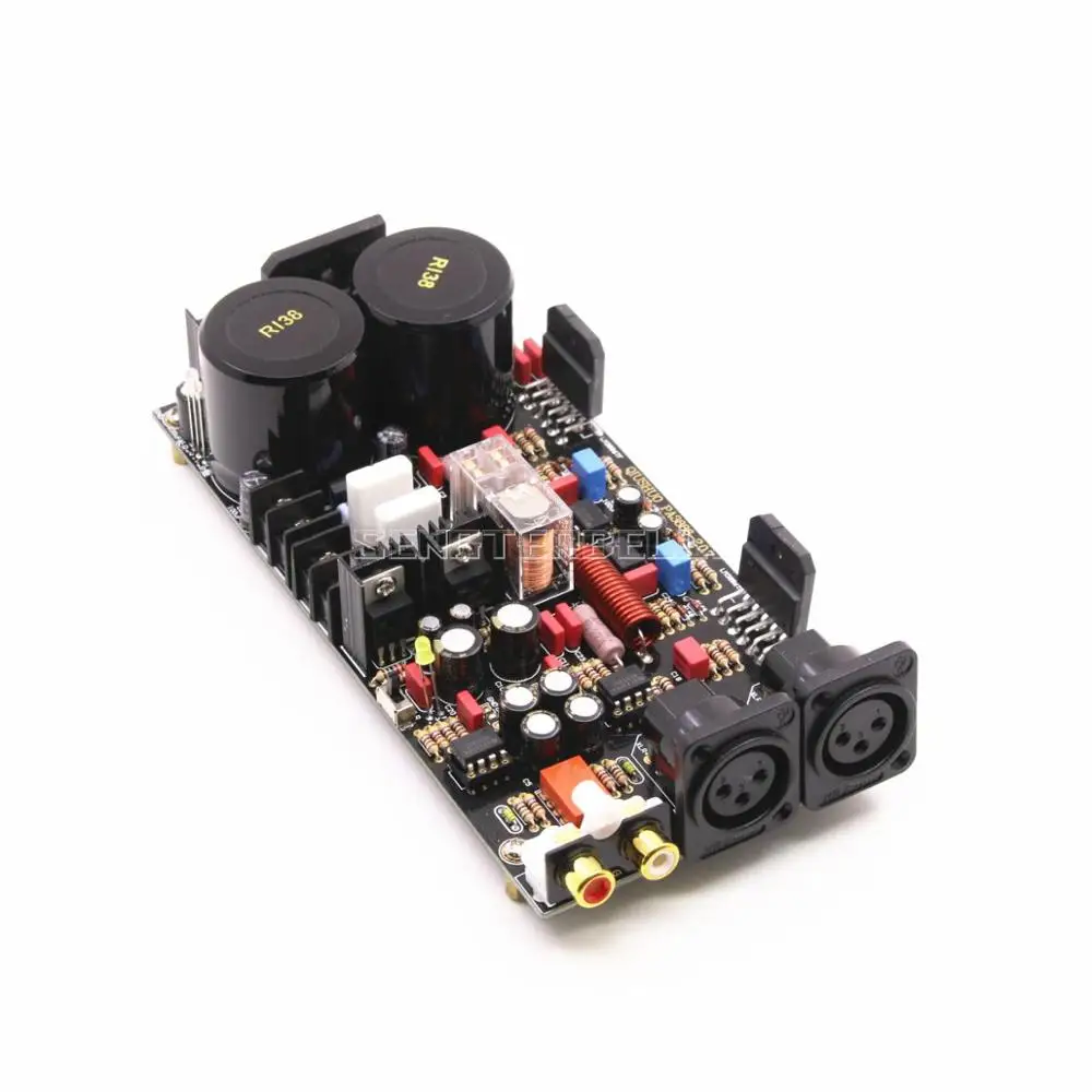 Assembly LM3886 Dual Channel Power Amplifier Board Single-ended Balanced XLR Input Amplifier Audio Borad New