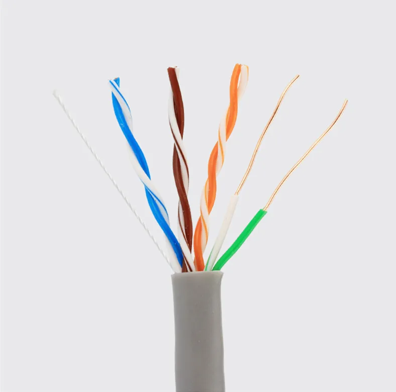Ethernet кабель для маршрутизатора компьютерный коммутатор сетевой Lan RJ45 высокоскоростной 1000 Мбит/с Super CAT 5 с Wail Nail